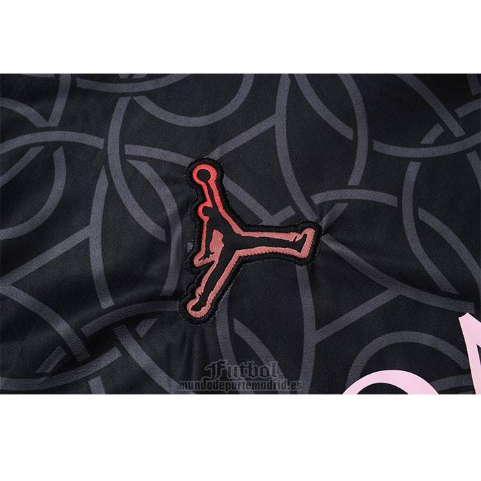 Chandal del Paris Saint-Germain Jordan Manga Corta 2024-2025 Negro - Pantalon Corto